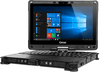 Getac V110 G5 - Konvertierbar - Core i5 8265U / 1,6 GHz - Win 10 Pro - 8GB RAM - 256GB SSD - 29,5 cm (11.6) IPS Touchscreen 1920 x 1080 (Ful Portatīvais dators