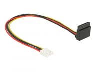 DELOCK Kabel Power Floppy 4Pin Bu > SATA 15Pin Bu 0.30m kabelis, vads