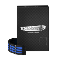 CableMod PRO ModMesh RT-Series ASUS ROG / Seasonic Cable Kits - schwarz/blau Barošanas bloks, PSU