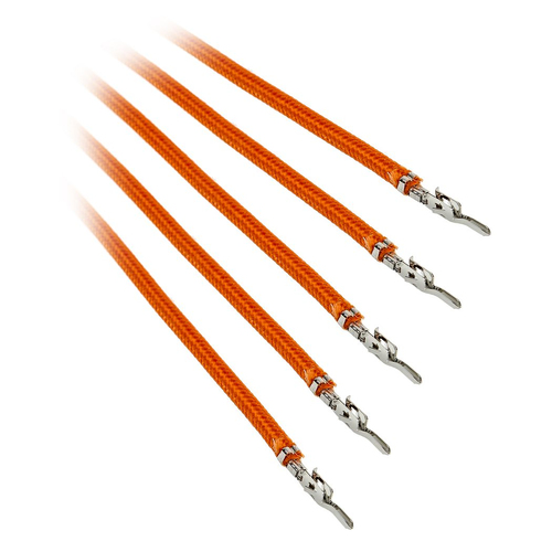 BitFenix Alchemy 2.0 PSU Cable, 5x 40cm - orange Barošanas bloks, PSU