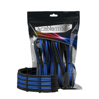 CableMod PRO ModMesh Cable Extension Kit - schwarz/blau Barošanas bloks, PSU