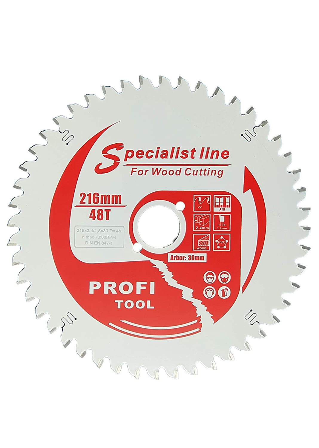 Bosch circular saw blade EfA 216x30x2 / 1.4x66T - 2608644544 2608644544 (3165140957748)