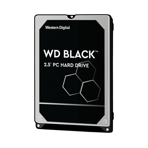 WD Black Mobile 500GB SATA 6Gb/s 7mm cietais disks