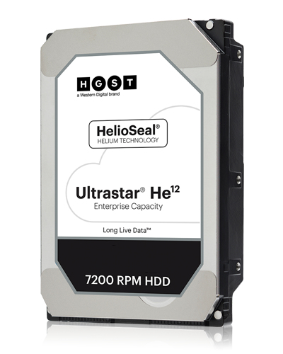 ULTRASTAR He12 12TB 3,5 7200RPM SAS 256MB 512E cietais disks