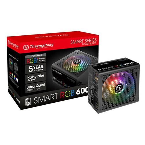 Thermaltake Netzteil Smart RGB 600W Barošanas bloks, PSU