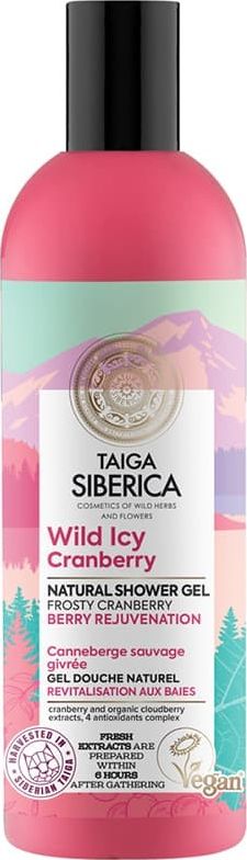 Natura Siberica Natura Siberica Taiga Siberica naturalny zel pod prysznic z dzika zurawina 270ml 4743318148175 (4743318148175)