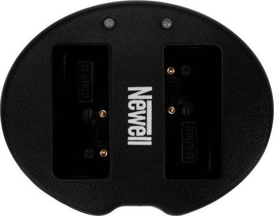 Ladowarka do aparatu Newell Ladowarka dwukanalowa Newell SDC-USB do akumulatorow D-Li90 NL1470 (5901891107999) foto, video aksesuāri