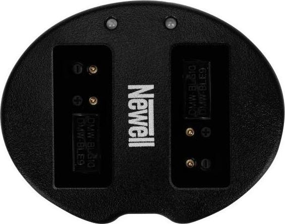 Ladowarka do aparatu Newell Ladowarka dwukanalowa Newell SDC-USB do akumulatorow DMW-BLG10 NL1580 (5901891108019) foto, video aksesuāri