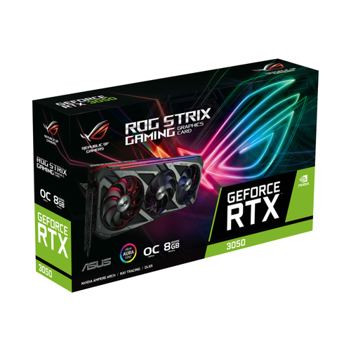 ASUS ROG Strix GeForce RTX 3050 OC 8GB video karte