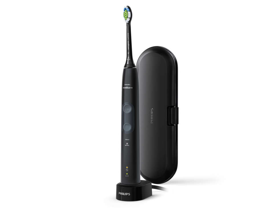 Philips Sonicare ProtectiveClean 4500 electric toothbrush HX6830/53, Integrated pressure sensor, 2 cleaning modes, 1 BrushSync function mutes higiēnai