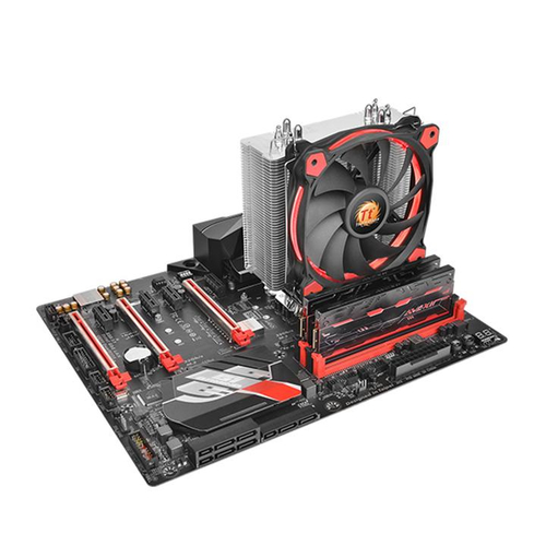 THERMALTAKE Riing Silent 12 Red ventilators