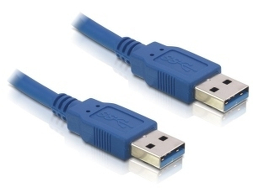 DeLOCK 82535 Kabel SB 3.0 Typ-A Stecker auf USB 3.0 Typ-A Stecker 2 m blue USB kabelis