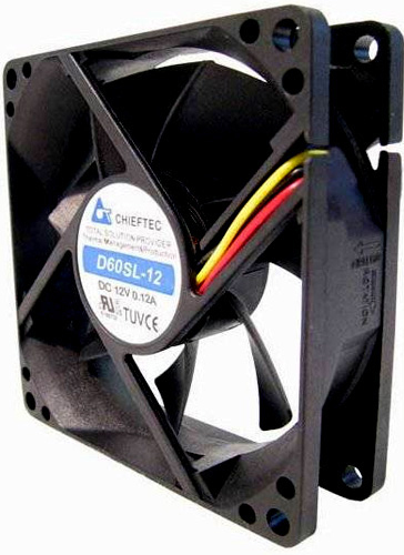 Chieftec AF-0625S case fan - 60x60x25mm - 3/4pin connector ventilators