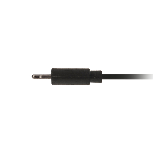 USB an Lightning Flachbandkabel, black 1m  Lade-Sync Kabel USB kabelis