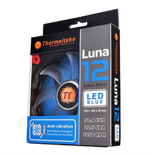 Thermaltake Luna 12 LED  Blue ventilators