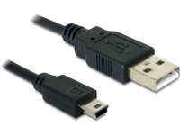 Delock cable USB mini AM-BM5p (canon) 0,7m USB kabelis