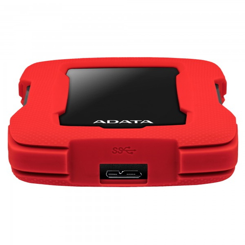 ADATA HD330 1000 GB, 2.5 , USB 3.1, Red Ārējais cietais disks