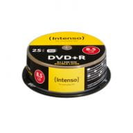 Intenso DVD+R DL DoubleLayer Intenso [ cakebox 25 | 8,5GB | 8x ] matricas