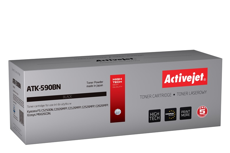 Activejet ATK-590BN toner for Kyocera TK-590K toneris