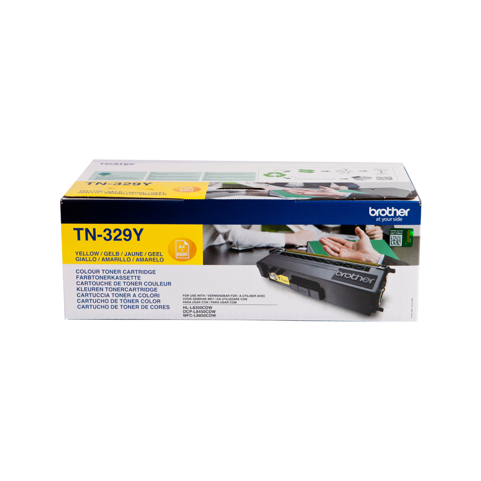 Toner Brother TN329Y yellow | 6000 pgs | HL-L8350CDW toneris