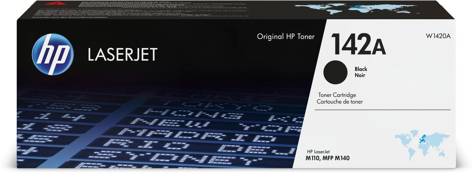 HP 142A Black Original LaserJet Toner toneris