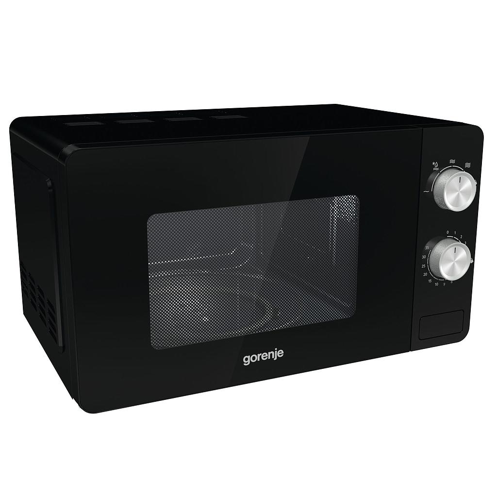 Gorenje Microwave oven MO20E1B Brīvi stāvošs, 20 L, 800 W, Black 3838782175381 Mikroviļņu krāsns