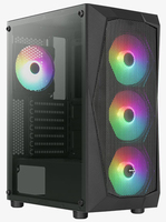 Aerocool PGS Falcon-A-BK-V1 FRGB Case Datora korpuss