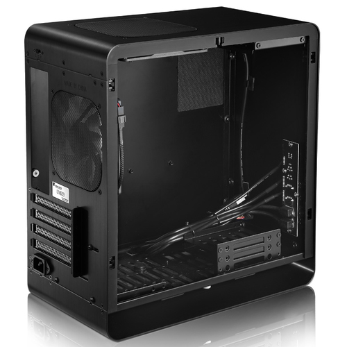 Jonsbo UMX3 Micro-ATX, Tempered Glass - czarna Datora korpuss