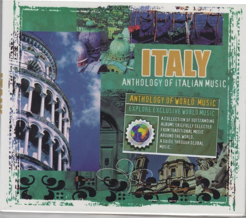 Italy. Anthology Of Italian Music CD 418834 (8717423014898)