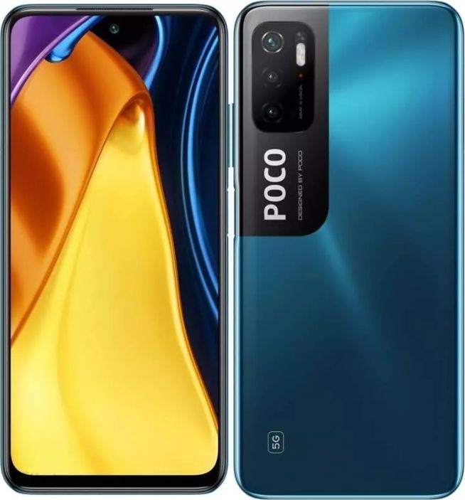 Smartfon POCO M3 Pro 5G 6/128GB Dual SIM Niebieski  (Poco M3 Pro 128 Blue) Poco M3 Pro 128 Blue Mobilais Telefons