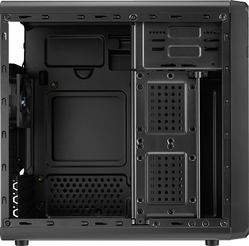 Aerocool Qs-180 Micro-ATX Gehause - black Datora korpuss