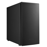 Silverstone SST-SEQ1B SETA Q1 Midi-Tower - schwarz Datora korpuss