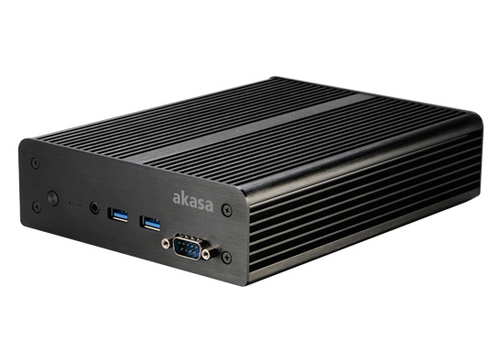 Akasa Newton MC UCFF-Gehause (Intel NUC), OEM - black Datora korpuss