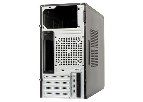 Case CT-04B-350GPB 350 W MiniTower black Datora korpuss