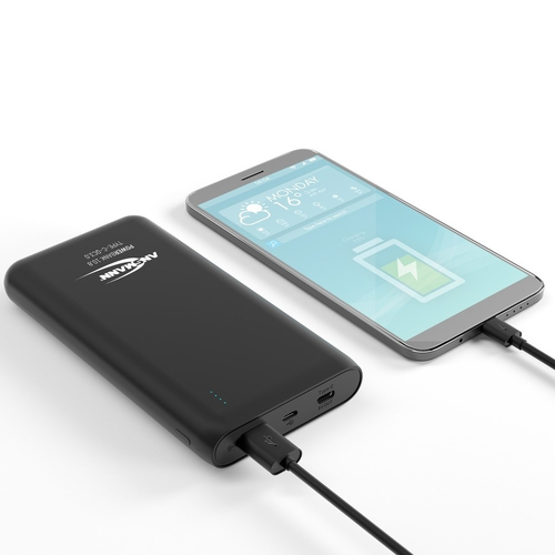 Ansmann Powerbank 20.8 QC3.0 20000mAh Type C Powerbank, mobilā uzlādes iekārta