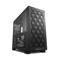 Sharkoon Gehause MS-Y1000           ATX/ITX  1xGlas  schwarz Datora korpuss