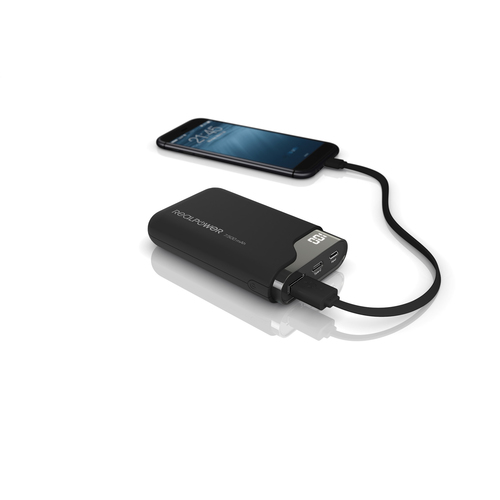 Powerbank RealPower Type C 7500 Powerbank, mobilā uzlādes iekārta