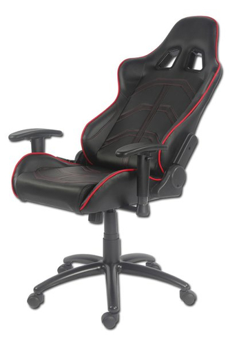 Gaming Chair LC-Power black/red Datora korpuss