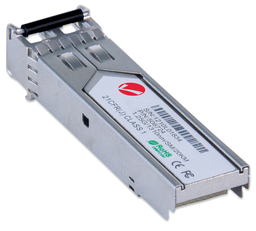 Intellinet transceiver MiniGBIC/SFP 1000BaseLX (LC), Single-Mode, 1310nm, 20 km komutators