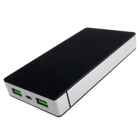 PowerNeed Sunen Power Bank 10000mAh, 2x USB tablet, smartphone black Powerbank, mobilā uzlādes iekārta