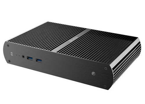 Akasa Tesla H UCFF-Gehause (Intel NUC), OEM - black Datora korpuss