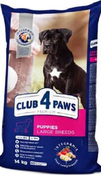 Club 4 Paws CLUB4L PIES 14kg PUPPY LARGE VAT012732 (4820083909689) barība suņiem