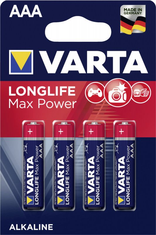 Varta Bateria Longlife Max Power AAA / R03 200 szt. 8260024 Baterija