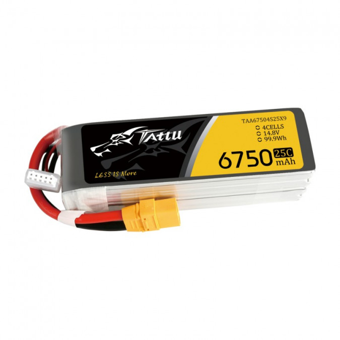 Tattu Akumulator Tattu 6750mAh 14.8V 25C 4S1P XT90