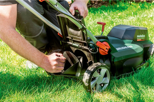 Metabo RM 36-18 LTX BL 36 cordless lawn mower Zāles pļāvējs - Trimmeris