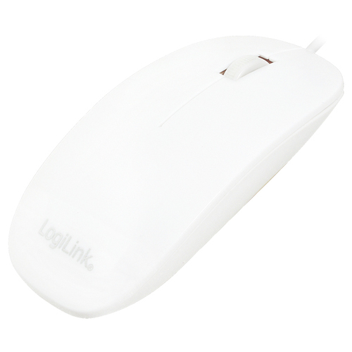 LOGILINK - ''Slim'' optical mouse USB, 1000 DPI Datora pele