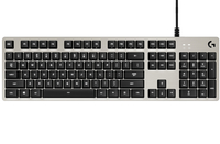 Logitech G413 Mechanical Backlit Gaming Keyboard, Silver, US layout, Romer-G Switches klaviatūra