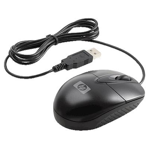 HP Inc. Mouse USB Optical Travel New Retail 434594-001 Datora pele