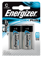 Energizer Bateria Max Plus C / R14 2szt. Baterija