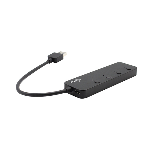 i-tec USB 3.0 Metal HUB 4 Port with individual On/Off Switches USB centrmezgli